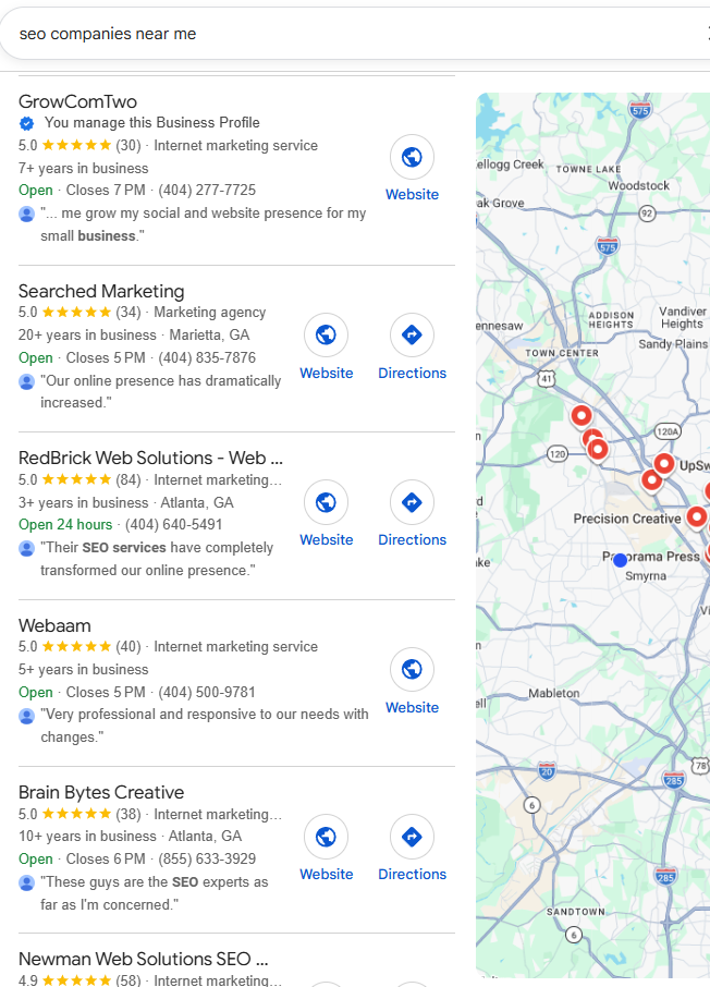 growcomtwo an seo company